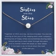 thumbnail image 1 of Anavia Sisters Necklace Pearl Jewelry, Sisters are like Stars Birthday Gift Necklace, Big Sister Gift-[White Pearl + Gold Chain], 1 of 8