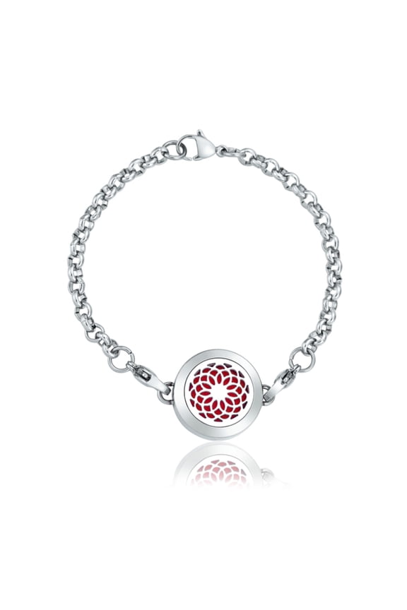 Small Daisy Mini Chain Aromatherapy Jewelry Essential Oil Bracelet with Gift Box