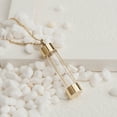 thumbnail image 1 of Anavia Stainless Steel Glass Bottle Hourglass Cremation Vial Urn Pendant Charm Necklace for Ash Memorial Keepsake for Men Women Pets - [Gold Necklace], 1 of 6
