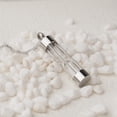 thumbnail image 1 of Anavia Stainless Steel Glass Bottle Hourglass Cremation Vial Urn Pendant Charm Necklace for Ash Memorial Keepsake for Men Women Pets - [Silver Necklace], 1 of 8