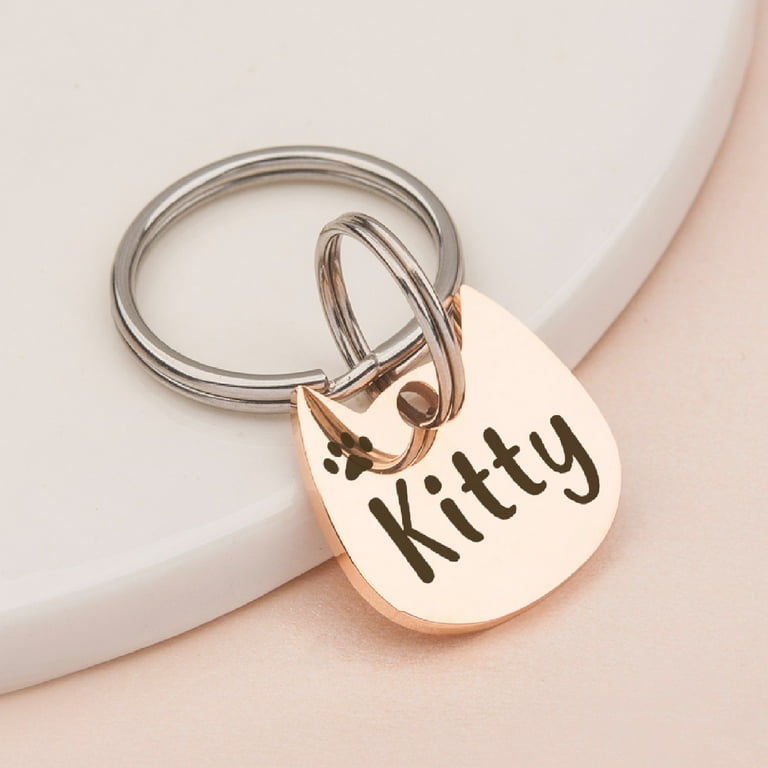 Kitten id tag cheap
