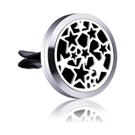 Anavia Stars Aromatherapy Jewelry Essential Car Vent Clip with Gift Box