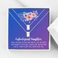 thumbnail image 1 of Anavia Unbiological Daughter Jewelry, Step Daughter Necklace Gift, Bonus Daughter Birthday Card Gift, Mother Daughter Set Necklace-[Two Silver Cube, Blue-Purple Gift Card], 1 of 3