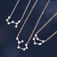 thumbnail image 1 of Anavia Zodiac Necklace Birthday Gifts for Girlfriend - Stainless Steel Zodiac Constellation Crystal Necklace - Zodiac Dainty Jewelry for Women [Rose Gold, Aries], 1 of 1