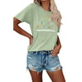 thumbnail image 1 of Anbech All The Cool Kids Are Reading T-Shirt for Women Reading Graphic Junior Girls Short Sleeve Tee Tops with Crew Neck, 1 of 5