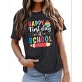 thumbnail image 1 of Anbech Books Lovers Graphic Tees for Women Learn Reading Shirts Short Sleeve Casual Funny Tshirt, 1 of 3