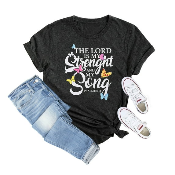 Anbech Butterfly Shirt for Women Graphic Tee Shirts Moon Shirts for Girls Vintage Spiritual Tshirt Ladies Tops with Butterflies