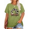 thumbnail image 1 of Anbech Cat Mom Plus Size T-Shirts for Women Graphic Cat Mom Print Oversize Short Sleeves T-Shirt for Mother's Day with Round Neck, 1 of 4