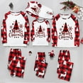 thumbnail image 1 of Anbech Christmas Family Pajamas Matching Nightgowns Graphic Long Sleeve Sleepwear Pjs Set, 2-Piece, Unisex, 1 of 5