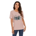 thumbnail image 1 of XCHQRTI Country Music T Shirts Beautiful Crazy Tshirts for Women Short Sleeve Concert Tops, 1 of 7