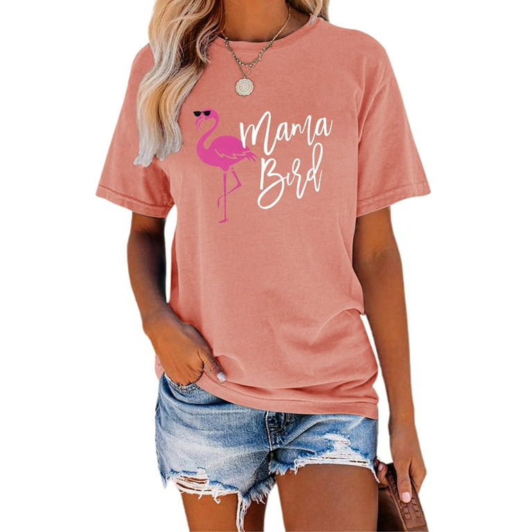 Womens Mama Bird T-Shirt Womens Mama Bird T-Shirt