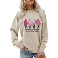 thumbnail image 1 of Anbech Funny Sweatshirt for Women Graphic Shirt Graphic Long Sleeve Pullover Halloween Ladies Top, 1 of 3