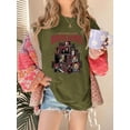 thumbnail image 1 of XCHQRTI Horror Movies Shirt for Women Vintage Halloween Tshirt Graphic Shirts Funny Retro Short Sleeve Tops, 1 of 2