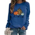 thumbnail image 1 of Anbech It's Fall Yall Shirt Women Pumpkin Sweatshirts Christmas Graphic Long Sleeve Crewneck Top, 1 of 6