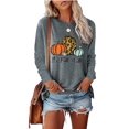 thumbnail image 1 of Anbech It's Fall Yall Shirt Women Pumpkin Sweatshirts Christmas Graphic Long Sleeve Crewneck Top, 1 of 2