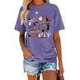 thumbnail image 1 of Anbech Ghost Shirt for Women Vintage Halloween Tshirt Graphic Shirts Funny Retro Short Sleeve Tops, 1 of 8