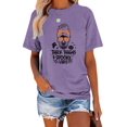 thumbnail image 1 of XCHQRTI Skull Shirt for Women Vintage Halloween Tshirt Graphic Shirts Funny Retro Short Sleeve Tops, 1 of 8