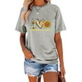 thumbnail image 1 of Anbech Sunflower Shirts for Women Short Sleeve Tee Tops Teen Junior Girls Summer Tshirt Clothing, 1 of 15