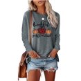 thumbnail image 1 of Anbech Thankful Grateful Blessed Sweatshirt for Women Pumpkin Shirt Graphic Long Sleeve Pullover Christmas Ladies Top, 1 of 2