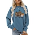 thumbnail image 1 of Anbech Thankful Grateful Blessed Sweatshirt for Women Pumpkin Shirt Graphic Long Sleeve Pullover Christmas Ladies Top, 1 of 3