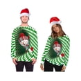 thumbnail image 1 of Anbech Ugliest 3D Printed Sweatshirt for Women Men Christmas Pullover Long Sleeve Xmas Shirt Funny Design Holiday Party, 1 of 6