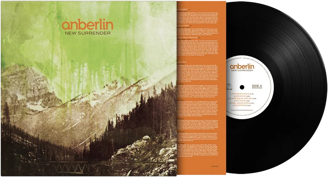 Anberlin - New Surrender - 180-Gram Black Vinyl - Music & Performance