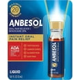 thumbnail image 1 of Anbesol Liquid Maximum Strength, Instant Oral Pain Relief, 0.41 oz. Pack of 1, 1 of 7