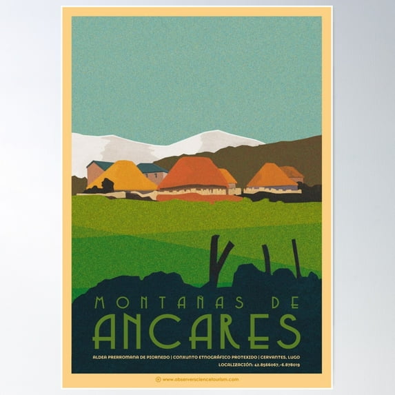 Ancares Mountains (Lugo, Spain) Poster, 8x12 UNFRAMED