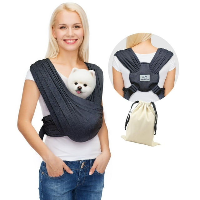 AnccoPlus Dog Carrier for Small Dogs, Front Facing Dog Carrier Sling