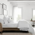 thumbnail image 1 of Ancebridge Comforter & 2 Pillow Shams Set, Bright White - King Size - 3 Piece, 1 of 1