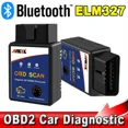 thumbnail image 1 of Ancel ELM327 V1.5 Bluetooth OBD2 Scanner Car Diagnostic Tool Engine Light Check, 1 of 9