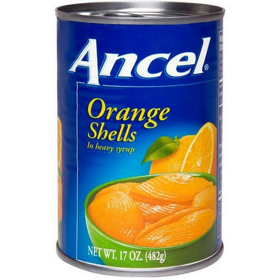 Ancel Orange Shells in Heavy Syrup, 17 oz