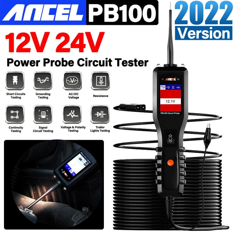 PB100 12/24V Electrical Circuit Tester Power scan Probe AVOmeter