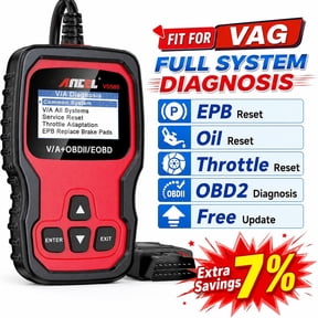 Ancel VD500 OBD2 Scanner Code Reader All System ABS SRS EPB IMMO Automotive Diagnostic Tools