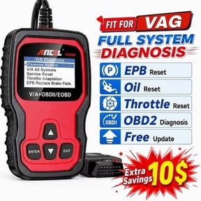 Ancel VD500 OBD2 Scanner Code Reader All System ABS SRS EPB IMMO Automotive Diagnostic Tools
