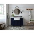 thumbnail image 1 of Ancerre Designs Adeline 48" Wood Bathroom Vanity Set in Heritage Blue, 1 of 12
