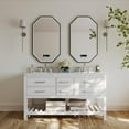 thumbnail image 1 of Ancerre Designs Elizabeth 60" Wood Bathroom Vanity Set in White, 1 of 12