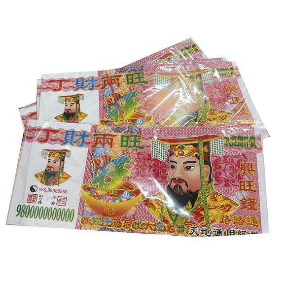 Ancestor Joss Paper Hell Bank Notes Traditional Chinese Ancestor Veneration 6 X 9 Inch Multi Size Pack of 30 Sheets for Qingming Festival Tomb Sweeping Holiday