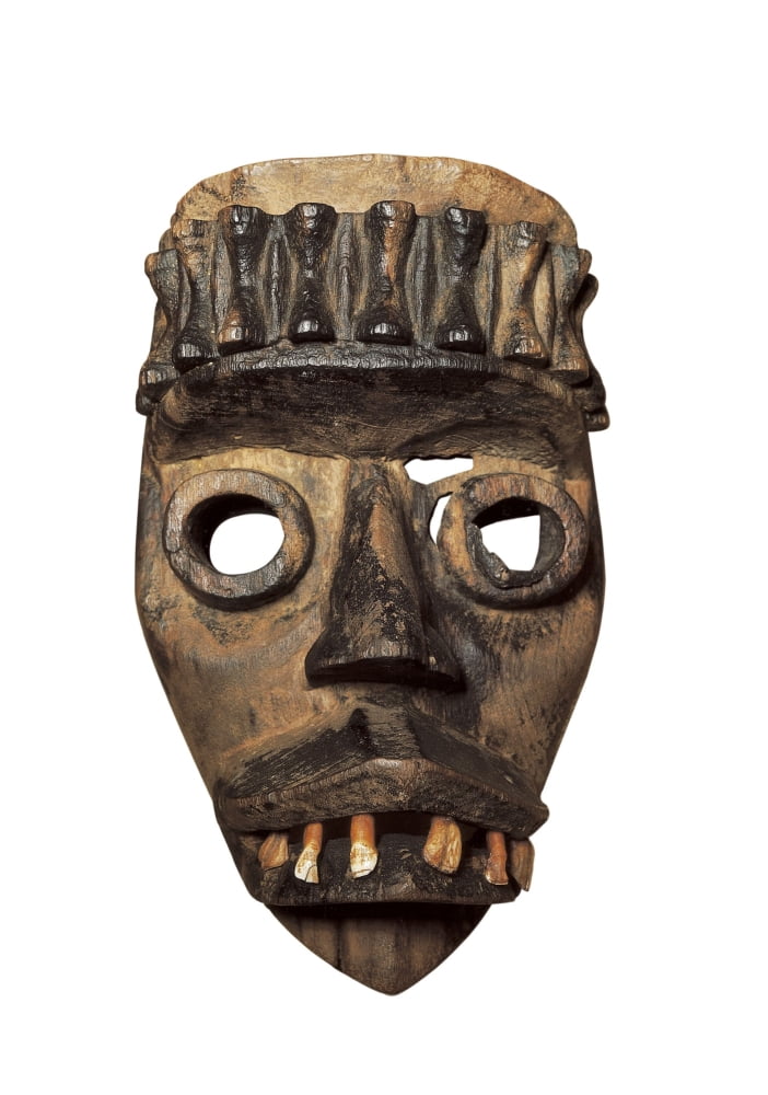 Ancestor Mask Canvas Art - (18 x 24)