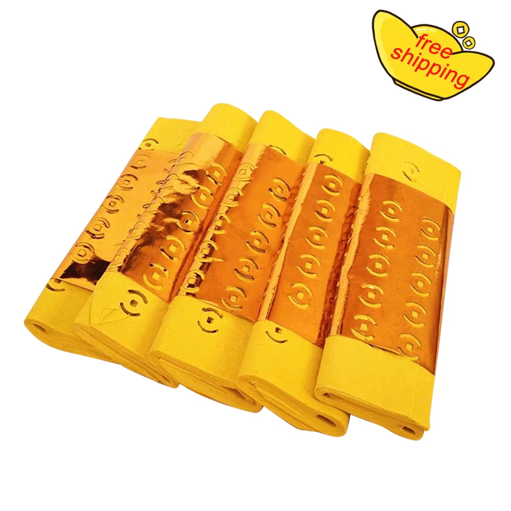 ZeeStar Chinese/Vietnamese Joss Paper Gold Bars - Ancestor Money Gold Bars Sets (24 Bars)