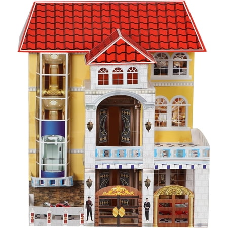 Ancestor Money - Joss Paper Villa Papercraft, Sacrificial Supplies for Hungry Ghost Festival All Souls Day Ching Ming Festival (Semi-manufactured)