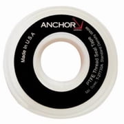 Gas Line PTFE Thread Sealant Tape, 1/2 in x 520 in, Yellow, Full Density