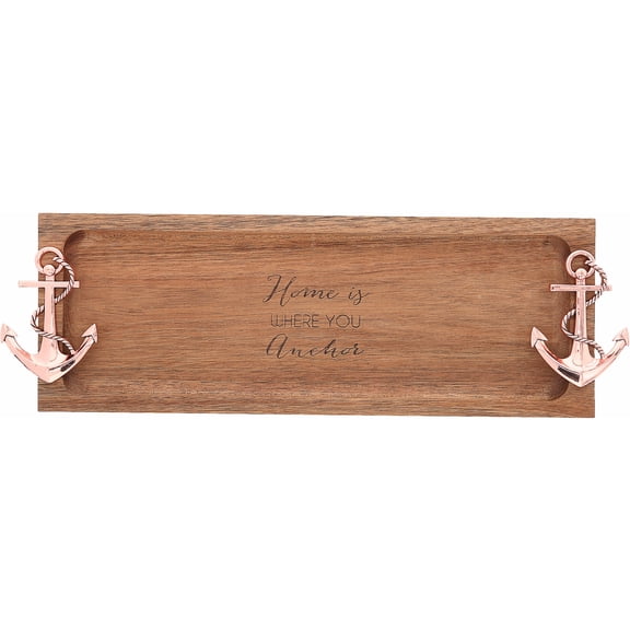 Pavilion Gift Company - Anchor - 14.25" Acacia Serving Board
