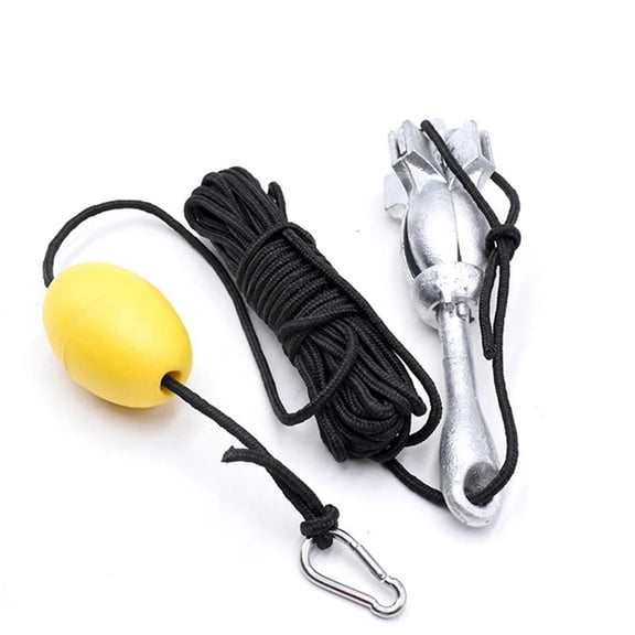 Anchor 3.5 Lb Folding Marine Anchor For Fishing S Small Boats Canoes Paddle Board With Rope And Buoy Storage Bag ,Easy to Use