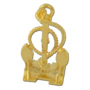 Anchor 3 Lapel Pin