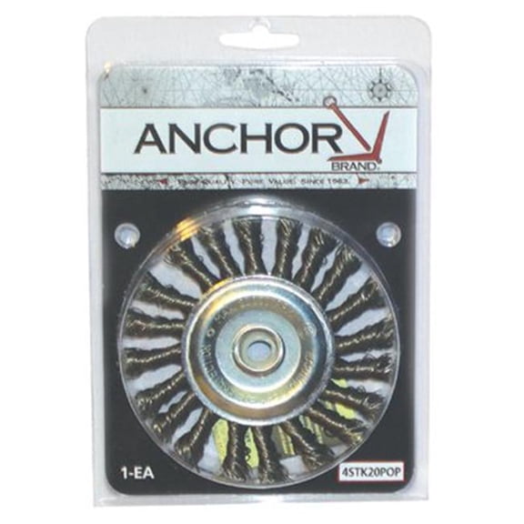 Anchor 4 Inch Ss Knot Wheel 4 Inch