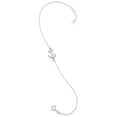 thumbnail image 1 of Anchor Ankle Bracelet Anklet Chain Sterling Silver Adjustable Length, 11, 1 of 1