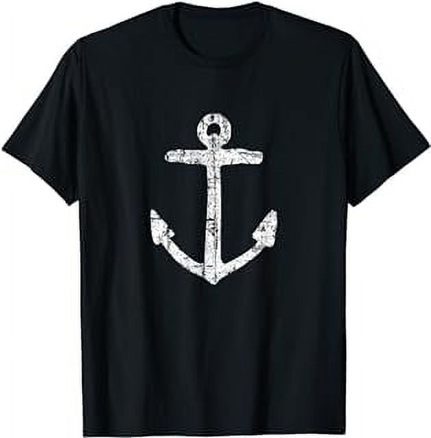 Anchor (Antique White) Boat & Sail T-Shirt - Walmart.com
