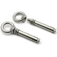 thumbnail image 1 of Anchor Bolts,Expansion Bolts 2Pcs M6 M8 M10 Anti-Loose 304 Stainless Steel Sheep Eye Pull Screw Belt Expansion Screws Hanging Swing Hook Anchor Bolts (Length : 70mm, Size : M10) (Color : 100mm, Size, 1 of 3