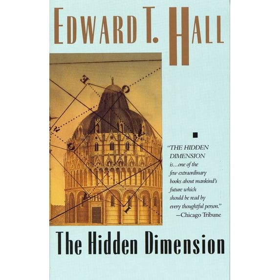 Anchor Books a Doubleday Anchor Book The Hidden Dimension, (Paperback)